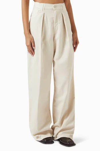 Candy 45 Wide-leg Jeans in Twill