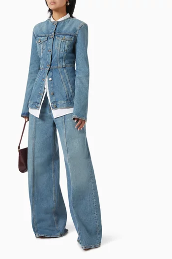 Peace Lagoon Wide-leg Jeans