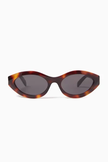3 Dots Geometric Sunglasses in Acetate