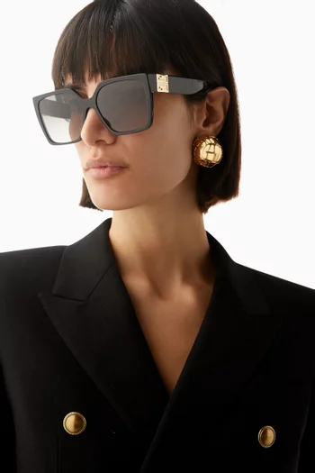 4G Oversized Sunglasses in Acetate