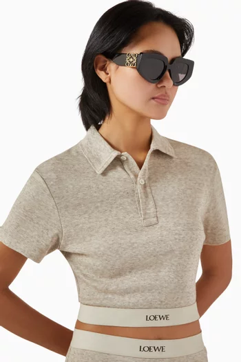 Anagram Geometric  Sunglasses in Acetate