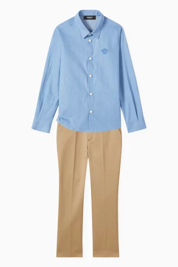 Formal Pants in Cotton Twill