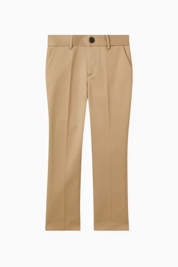 Formal Pants in Cotton Twill