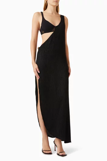 Coraline Maxi Dress in Viscose