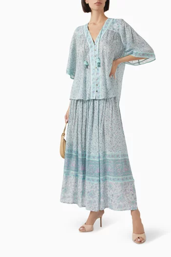 Little Bird Blouse in Organic Cotton Blend