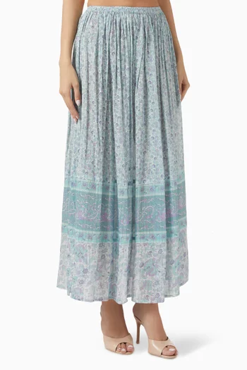 Little Bird Maxi Skirt in Organic Cotton Blend