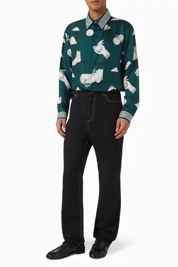 Metaphysical Shirt in Silk