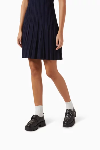 Colby Grommeted Loafers in Leather