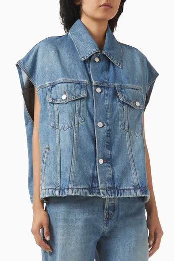 Gail Vest in Denim