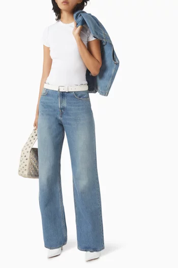 Korea WB Jeans in Denim