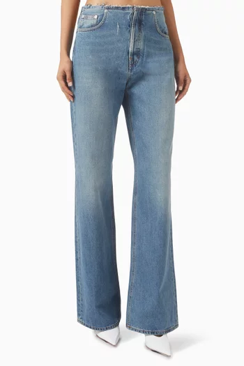 Korea WB Jeans in Denim