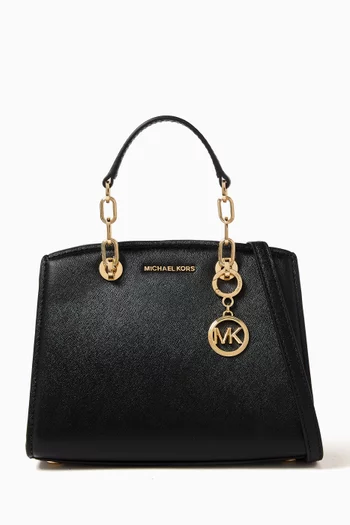 Cynthia Top-handle Bag in Leather