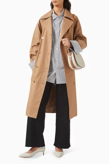 Striped Shirt in Poplin