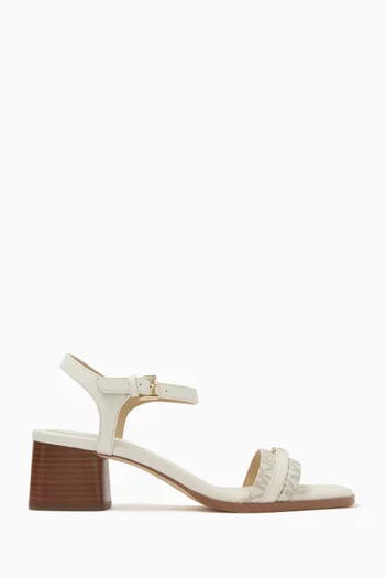 Mandy 60 Mule Sandals in Monogram Canvas & Leather
