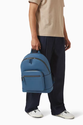 Hudson Commuter Backpack in Leather