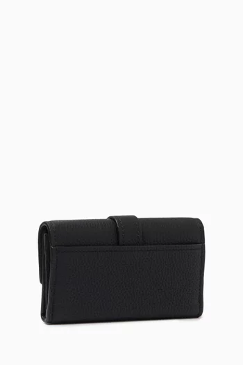 Medium Nolita Tri-fold Wallet in Pebbled Leather