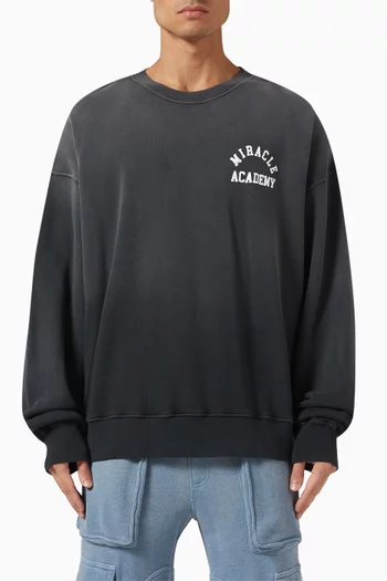 Miracle Academy Sweatshirt in Cotton