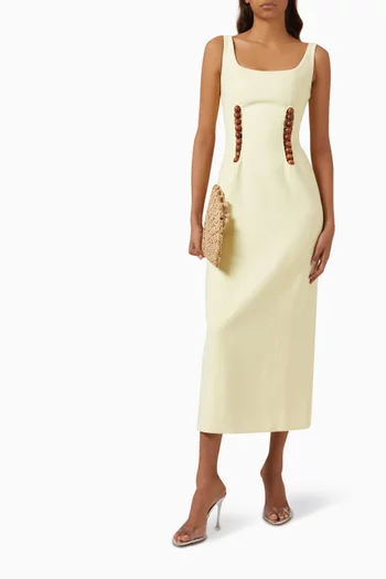 Freddie Bead Midi Dress