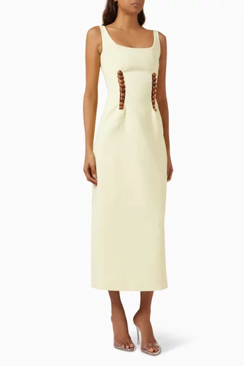 Freddie Bead Midi Dress