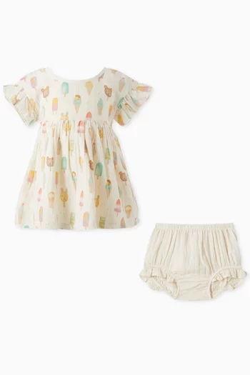 Gelati Dress in Organic Cotton Muslin
