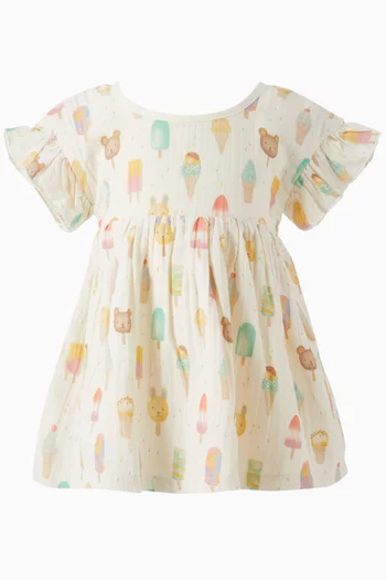 Gelati Dress in Organic Cotton Muslin