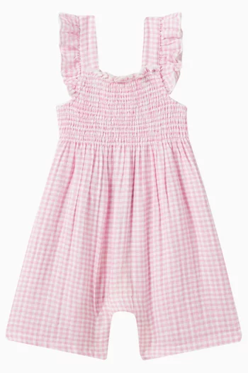 Shirred Romper