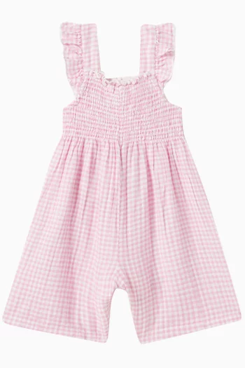 Shirred Romper