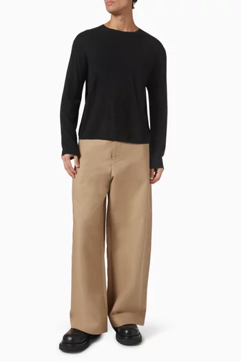 Crewneck Jumper in Cashmere