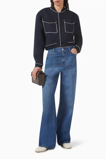 Type 02 Wide-leg Jeans in Recycled Denim