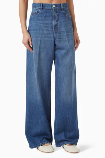 Type 02 Wide-leg Jeans in Recycled Denim