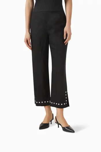 Sebastion 55 Slingback Pumps in Leather