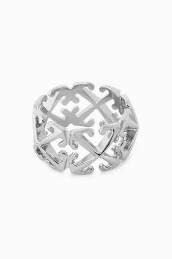 Arrow Ring in Brass