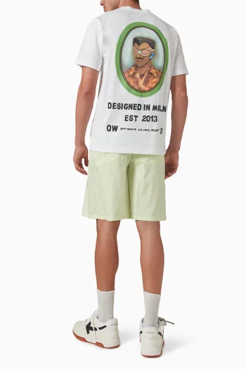 Barber 1 T-shirt in Cotton