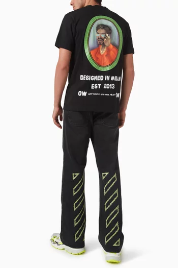 Barber 2 T-shirt in Cotton