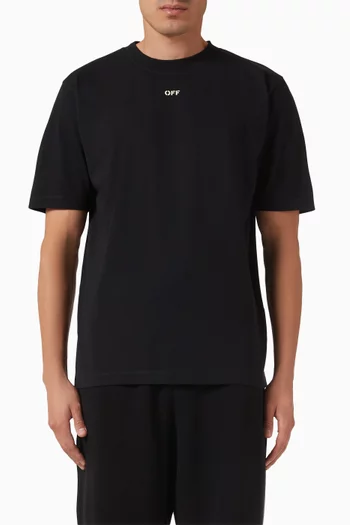 Croco Arrow T-shirt in Cotton