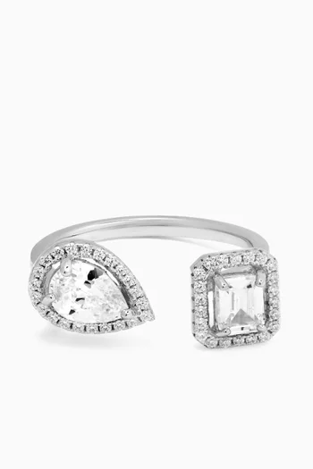 خاتم توا إيه موا فضة إسترلينية عيار 925