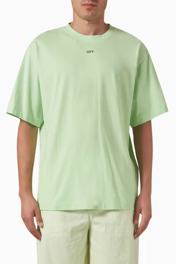 OFF Stamp Skate T-shirt in Cotton