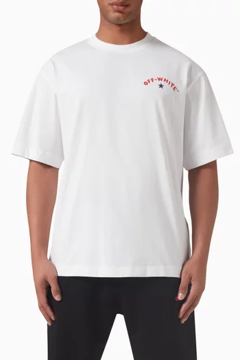 Star Arrow Skate T-shirt in Cotton
