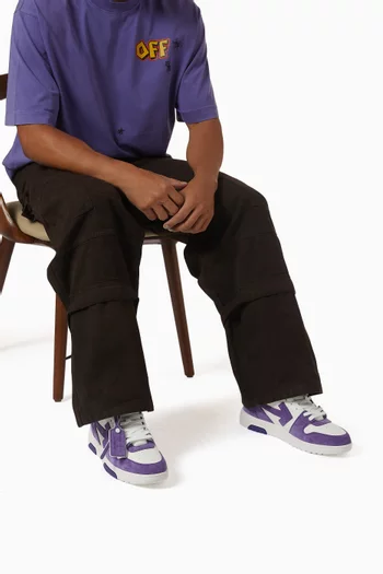 Out Of Office Sneakers in Leather & Suede