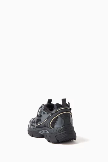 Be Right Back Sneakers in Mesh & Rubberised Leather