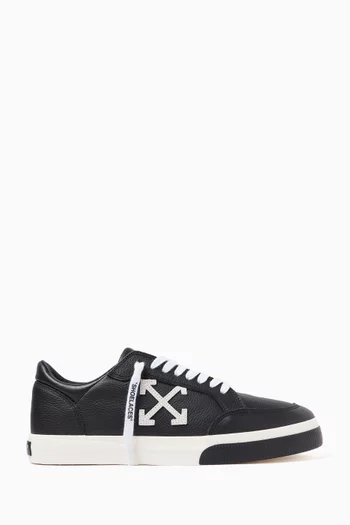 New Low Vulcanised Sneakers in Leather