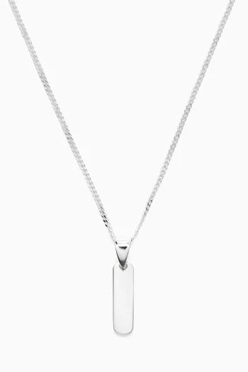 Totem Pendant Necklace in Sterling Silver