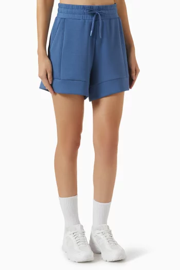 شورت أتريوم بخصر مرتفع 4.5 بوصة قماش دابل سوفت