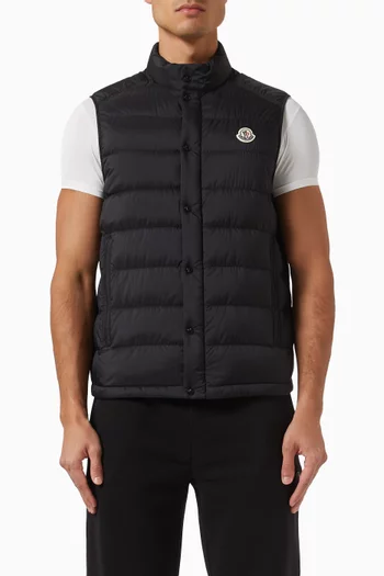 Barthe Down Gilet Jacket in Nylon