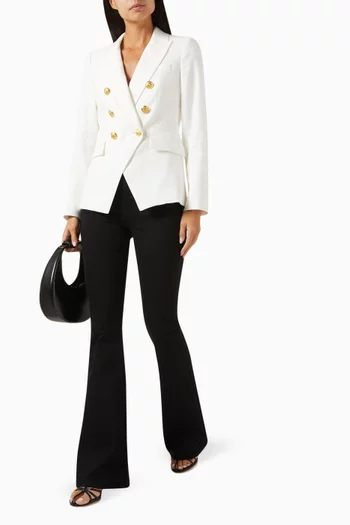 Beverly High-rise Skinny Flared Jeans