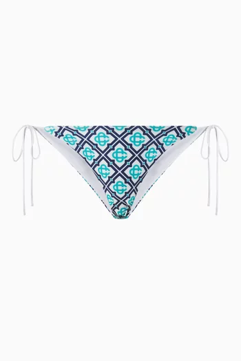 Monogram String Bikini Briefs
