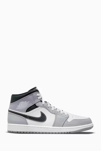 Air Jordan 1 Mid Sneakers in Leather