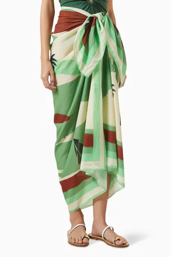 Sailing Landscapes Pareo in Cotton