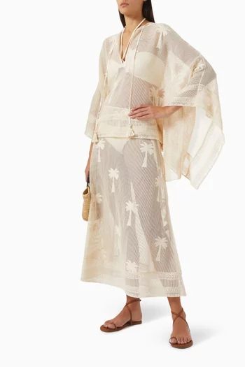 After Swimming Poncho in Cotton