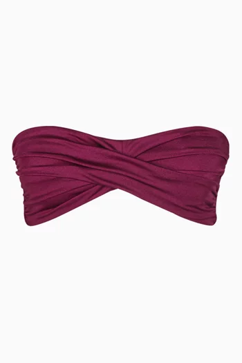 Traga Luz Bikini Top in Lycra